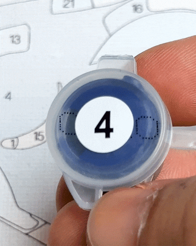 Petal Poise - Paint By Numbers Kit (36 Colours) - Pre-Order