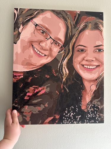 Paint Your Own Photo - 40x50cm Canvas