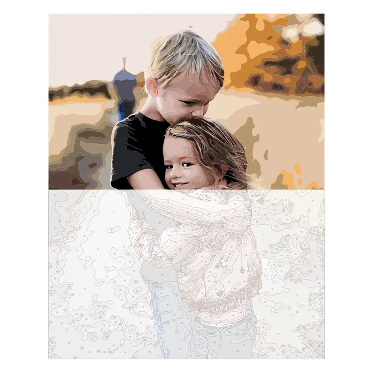 Paint Your Own Photo - 40x50cm Canvas