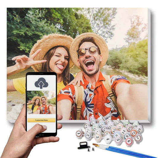 Customised Design (Paint Your Own Photo) - 60x75cm Canvas