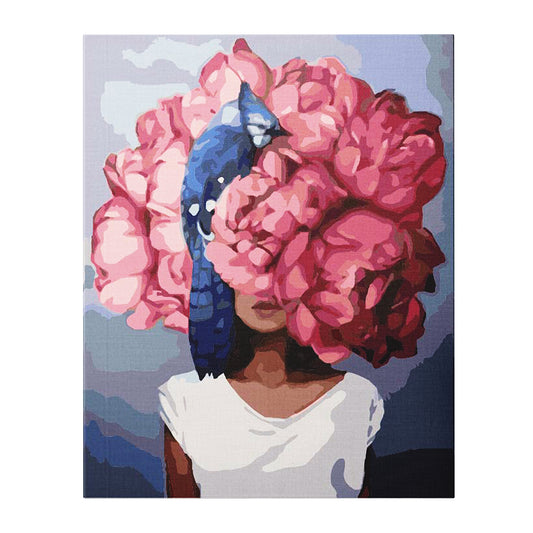 Bluebird Bloom - Paint By Numbers Kit (36 Colours)