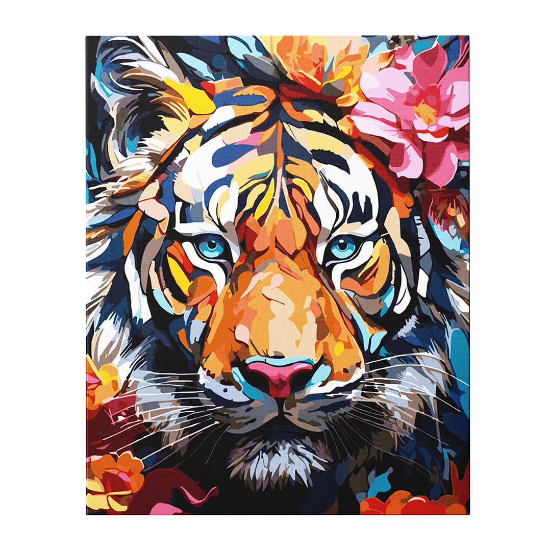 Fiery Focus - Paint By Numbers Kit (36 Colours)