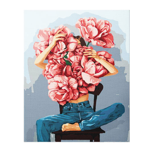 Petal Poise - Paint By Numbers Kit (36 Colours)