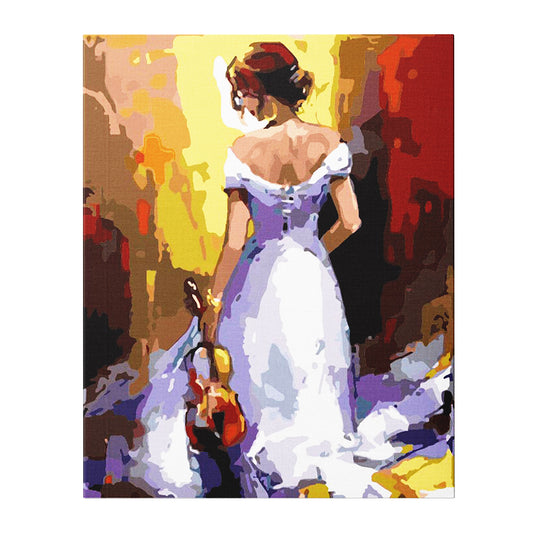 Sonata in Lilac - Paint By Numbers Kit (36 Colours)