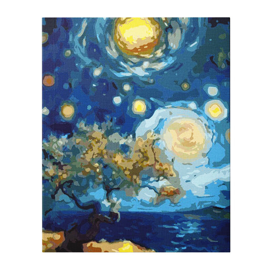 Starry Serenity - Paint By Numbers Kit (36 Colours)