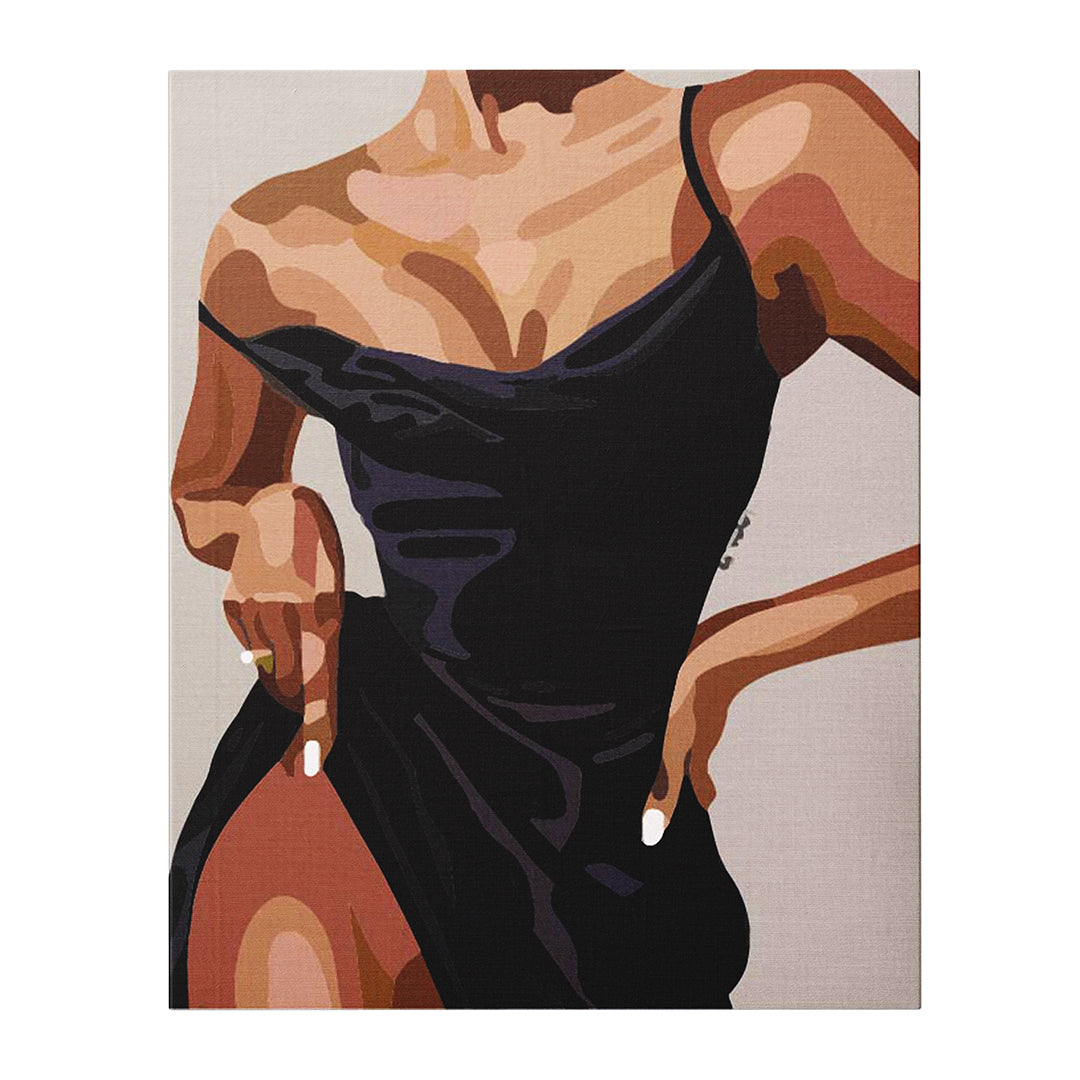 Velvet & Sass - Paint By Numbers Kit (36 Colours)